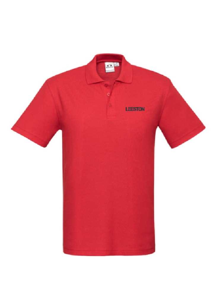 Leeston School Polo Red Kids